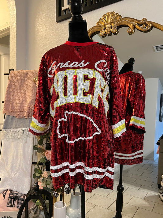 KC sequin dress